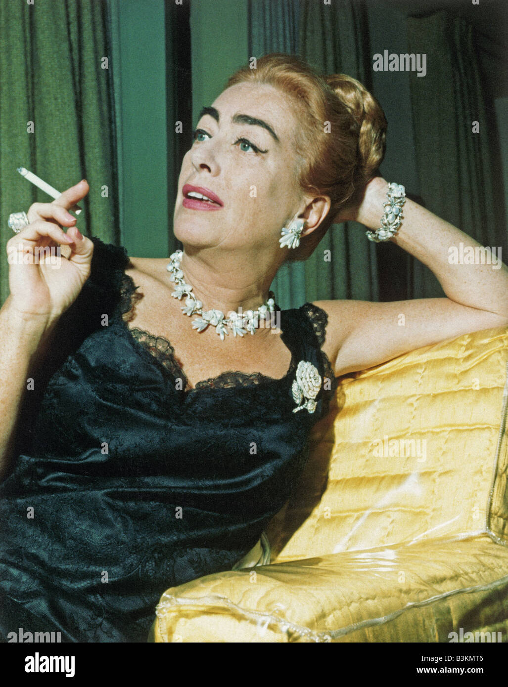 JOAN CRAWFORD US film actress Stock Photo