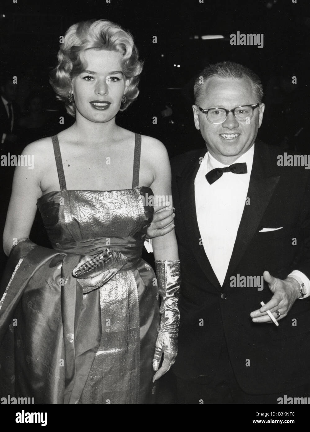 MICKEY ROONEY US film actor with his fourth wife Barbara Ann Thompson