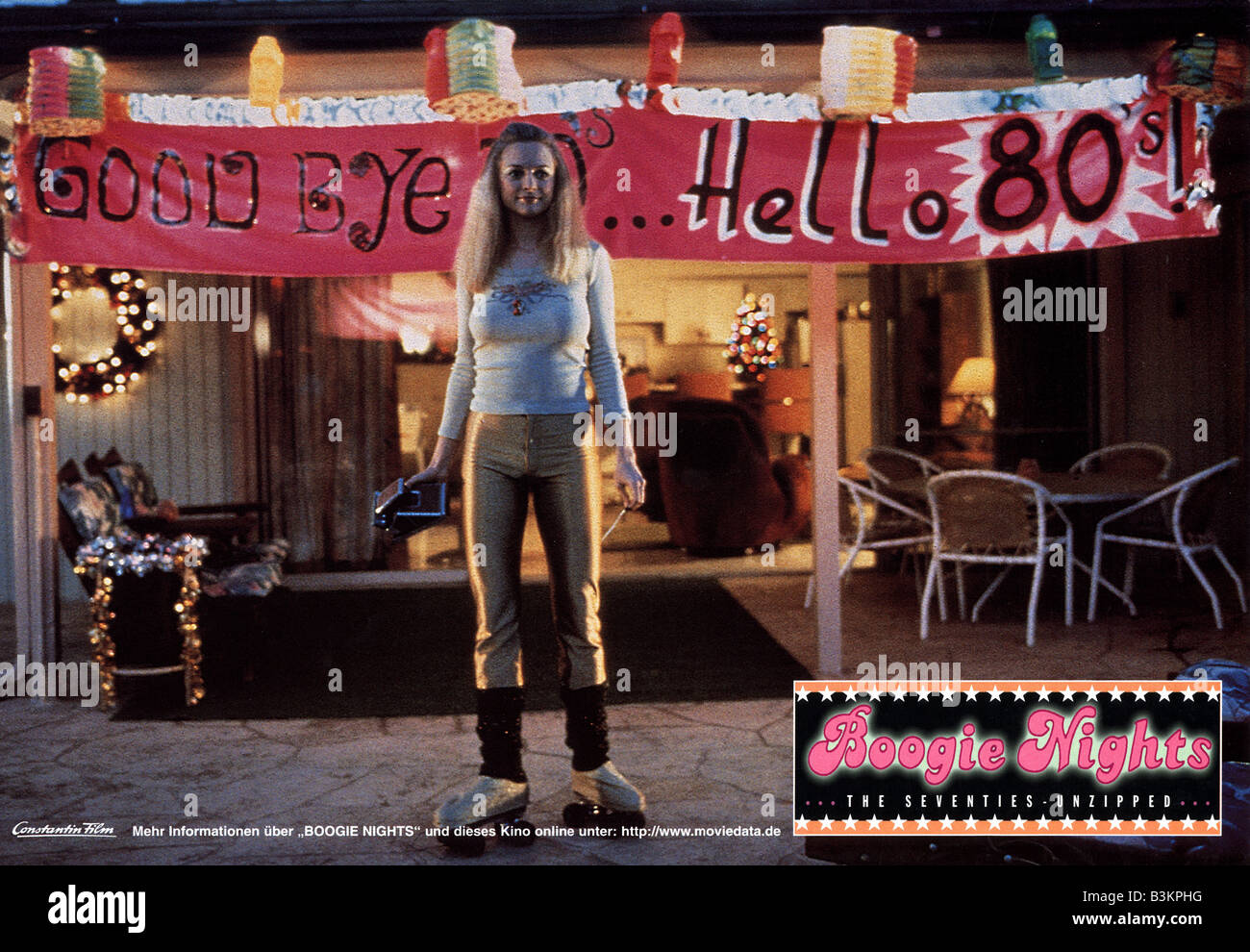 BOOGIE NIGHTS 1997 Entertainmnet/New Line film Stock Photo