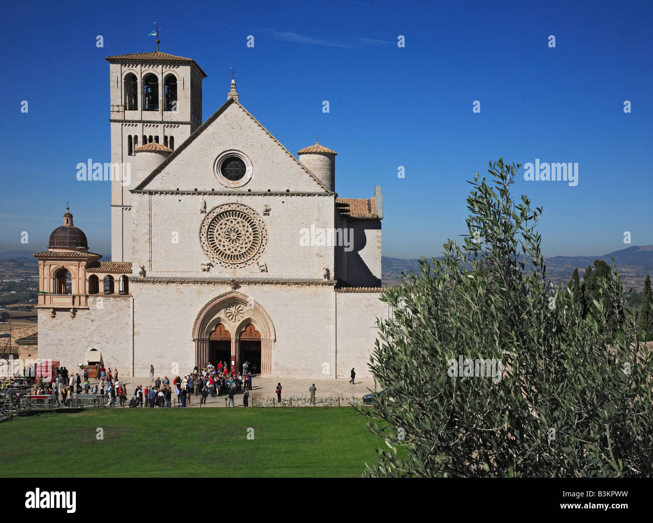 Monastery of Assisi Umbria Italy Stock Photo - Alamy