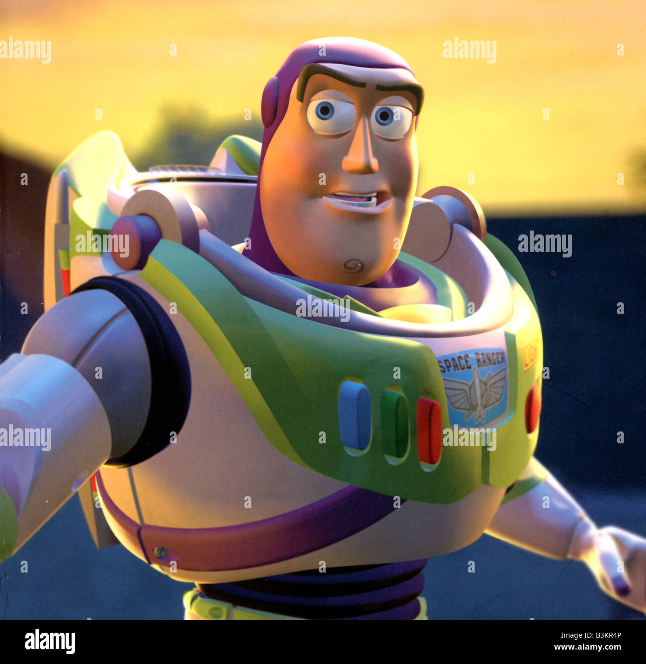 TOY STORY  1995 Buena Vista/Walt Disney film with Buzz Lightyear Stock Photo