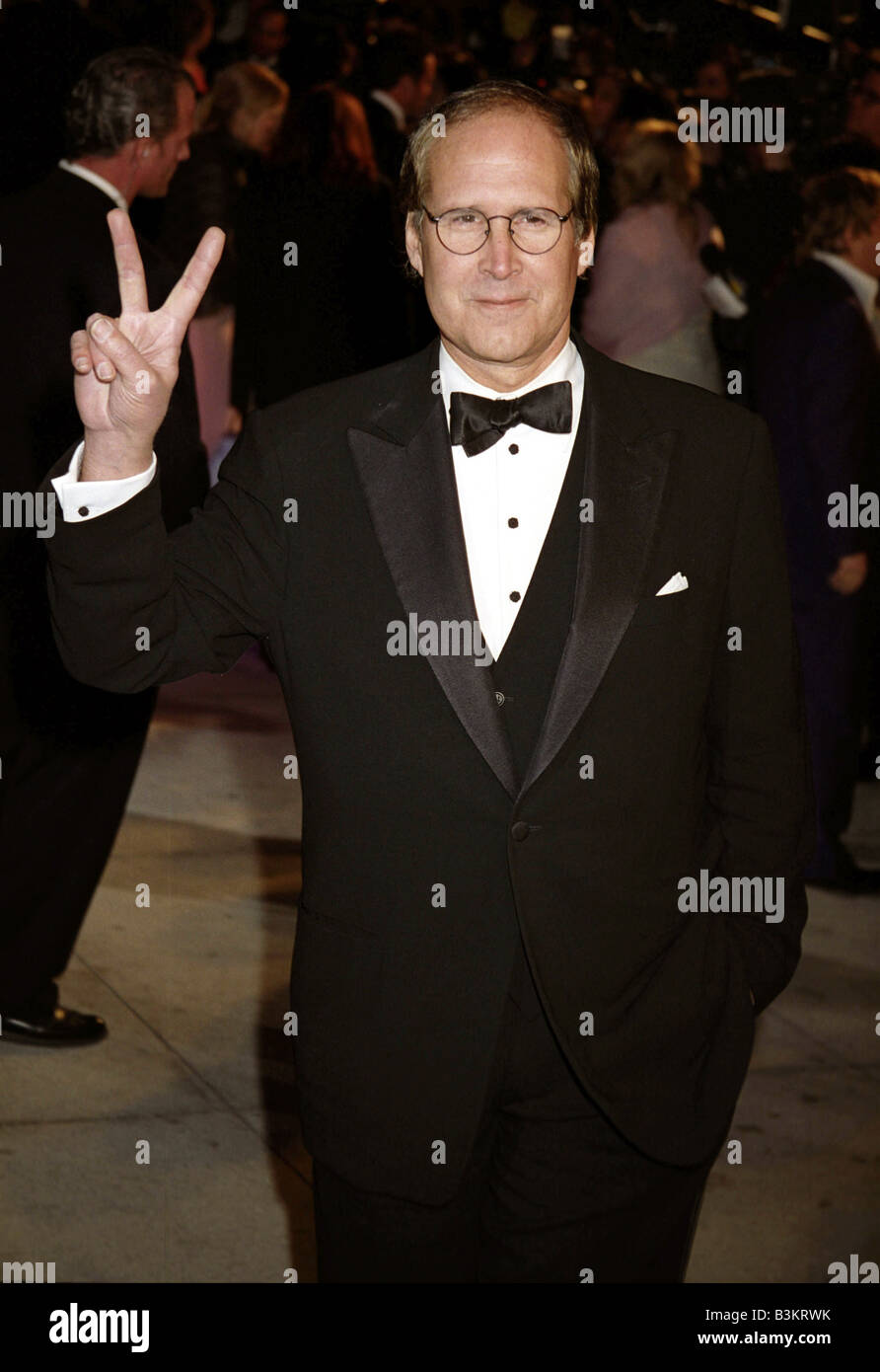 CHEVY CHASE at the 2004 Vanity Fair Oscar party held at Mortons in West Hollywood 29  February  2004 Stock Photo