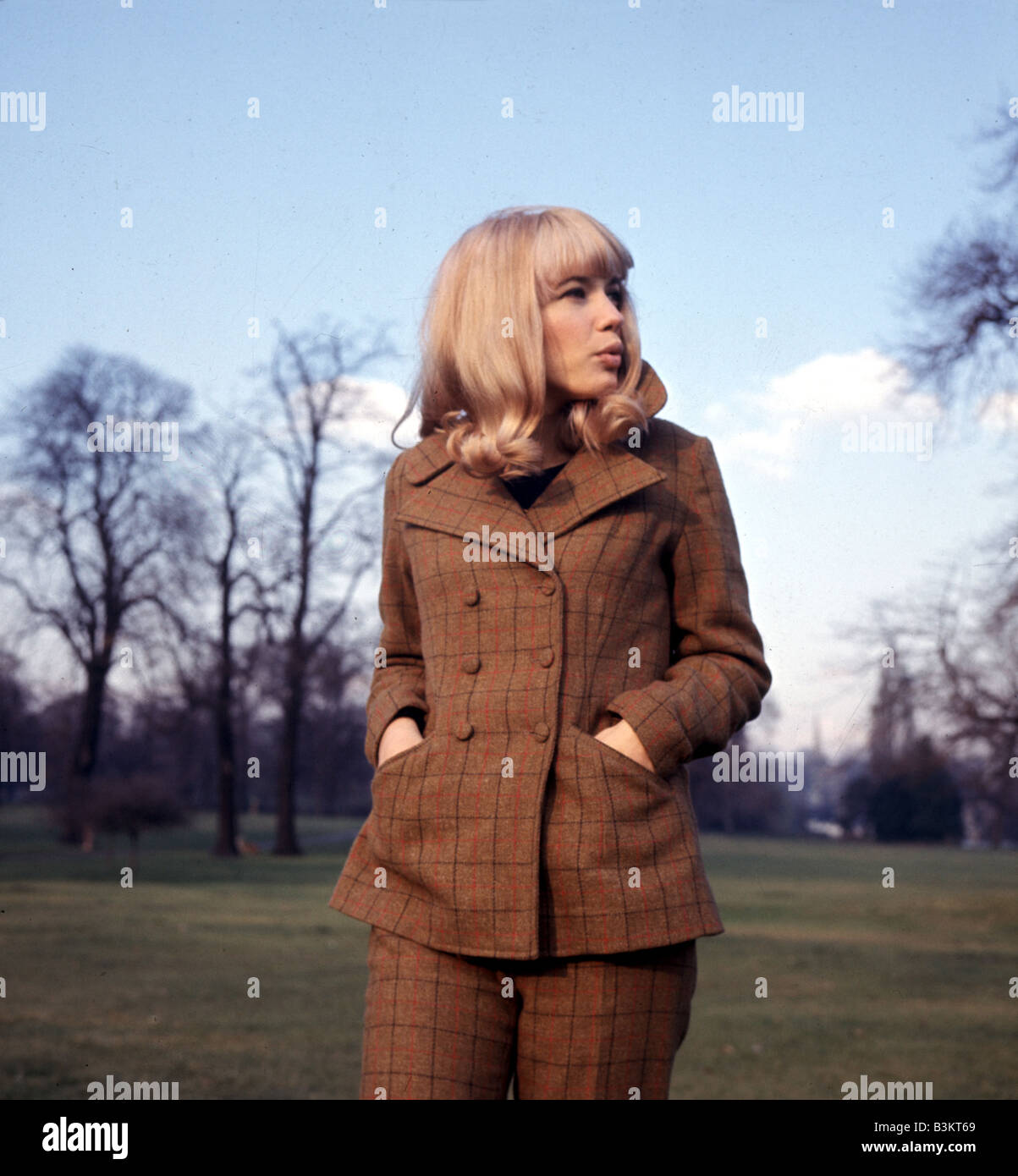 LONDON SIXTIES FASHIONS Stock Photo