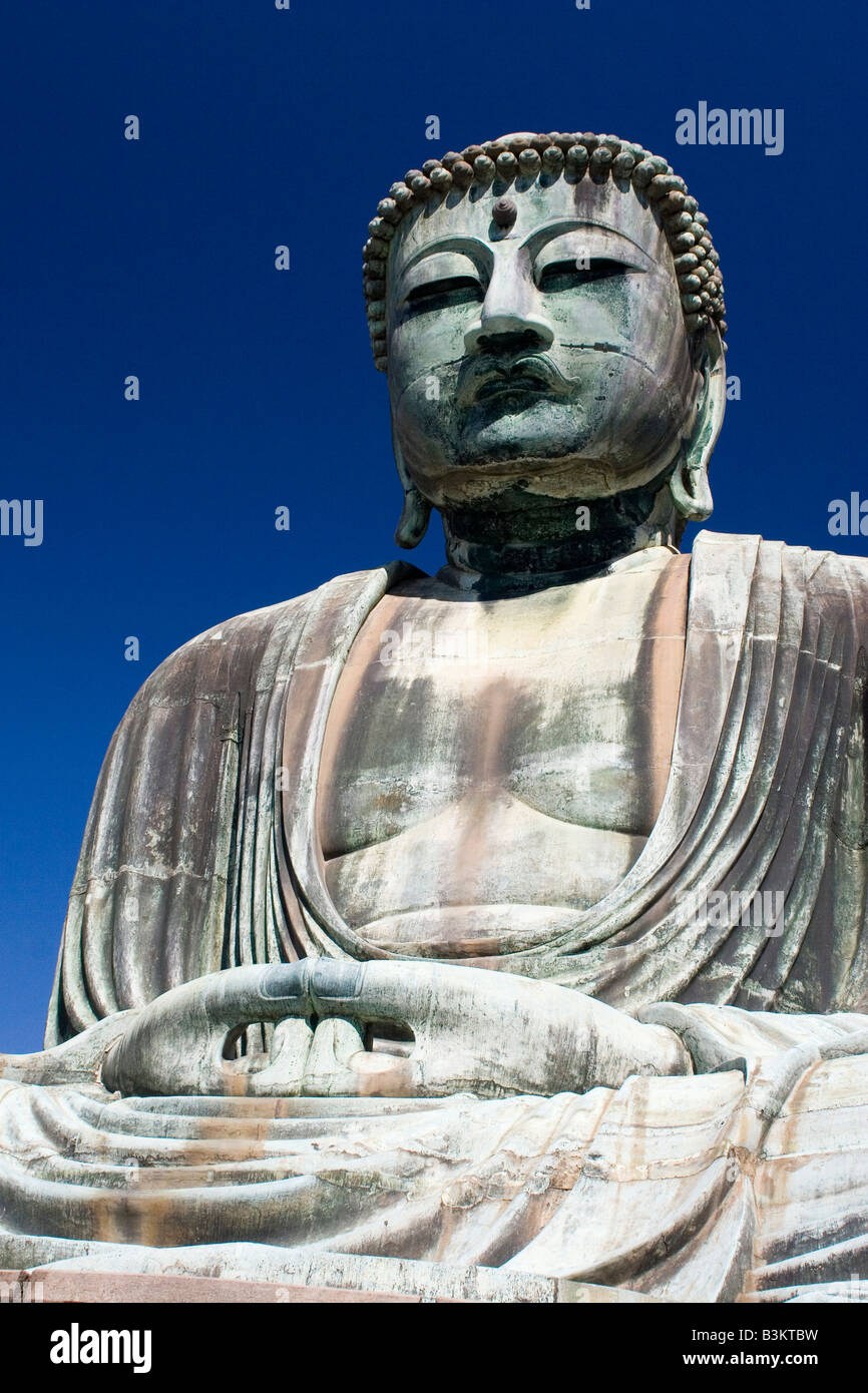 The Great Buddha statue at the Kotoku in Temple in Kamakura, Japan
