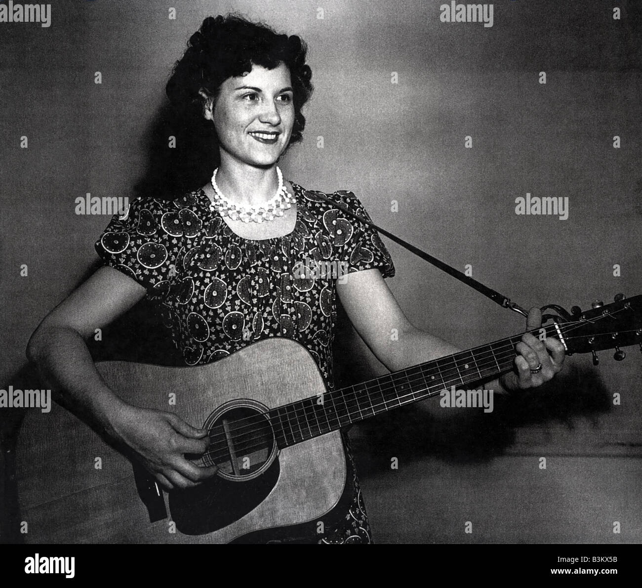 KITTY WELLS  US Country & Western musician Stock Photo