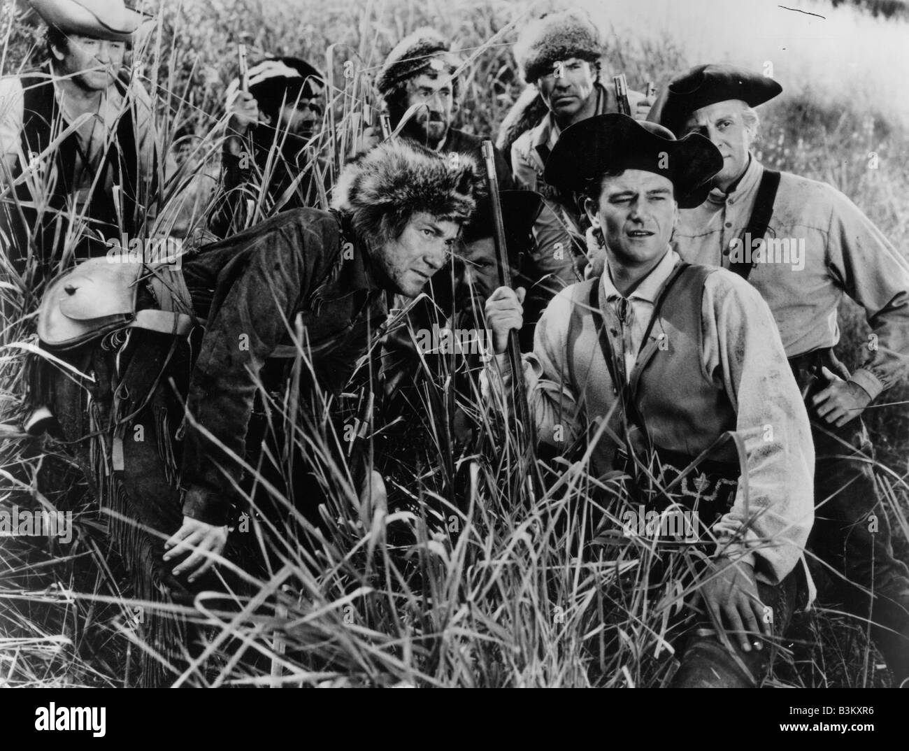 ALLEGHENY UPRISING  1939 RKO film with John Wayne front right Stock Photo