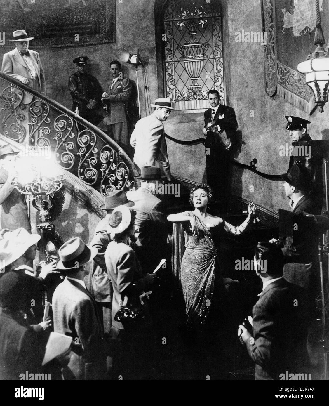 SUNSET BOULEVARD  1950 Paramount film with Gloria Swanson Stock Photo