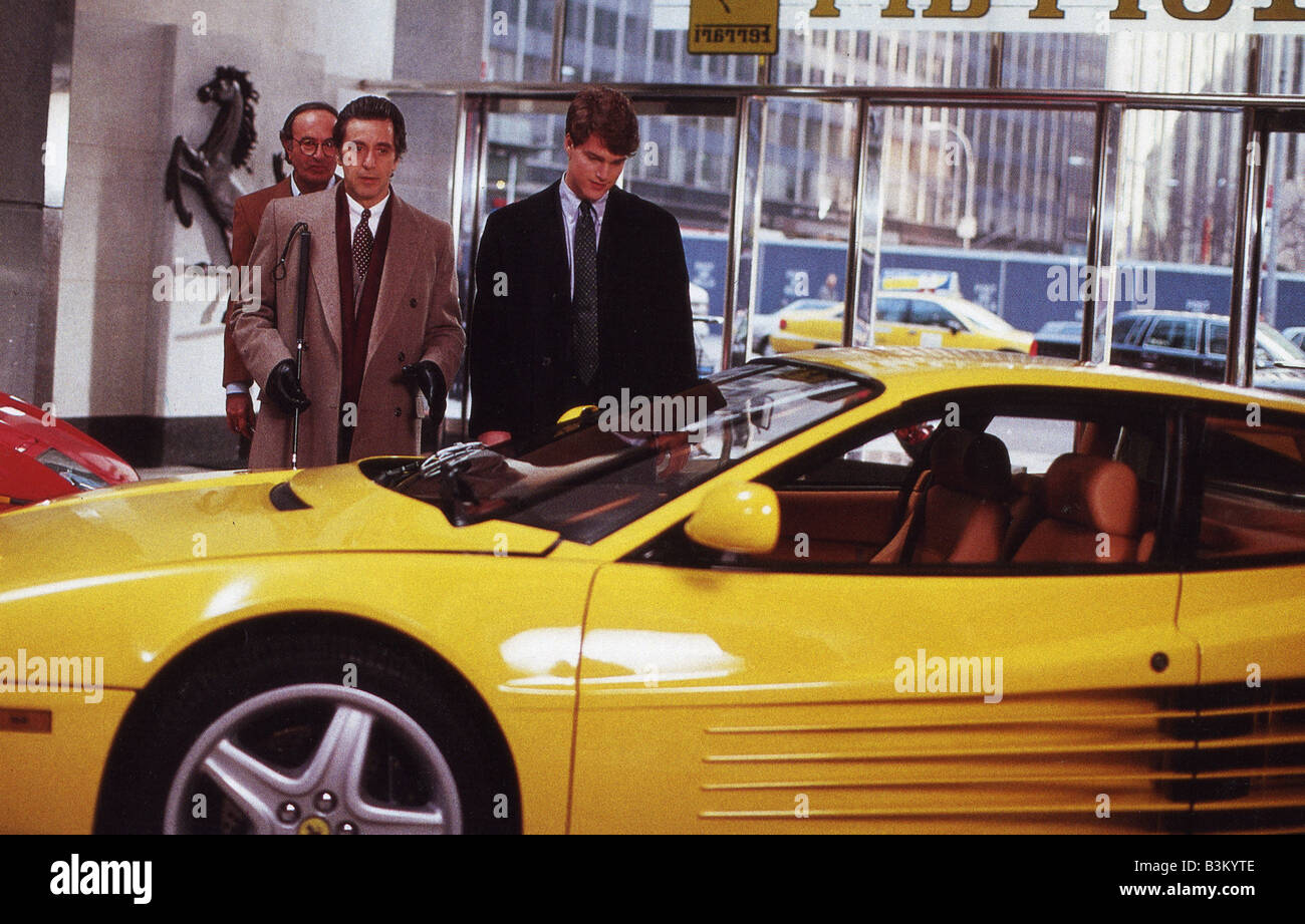 SCENT OF A WOMAN 1992 UIP/Universal film with Al Pacino at left Stock