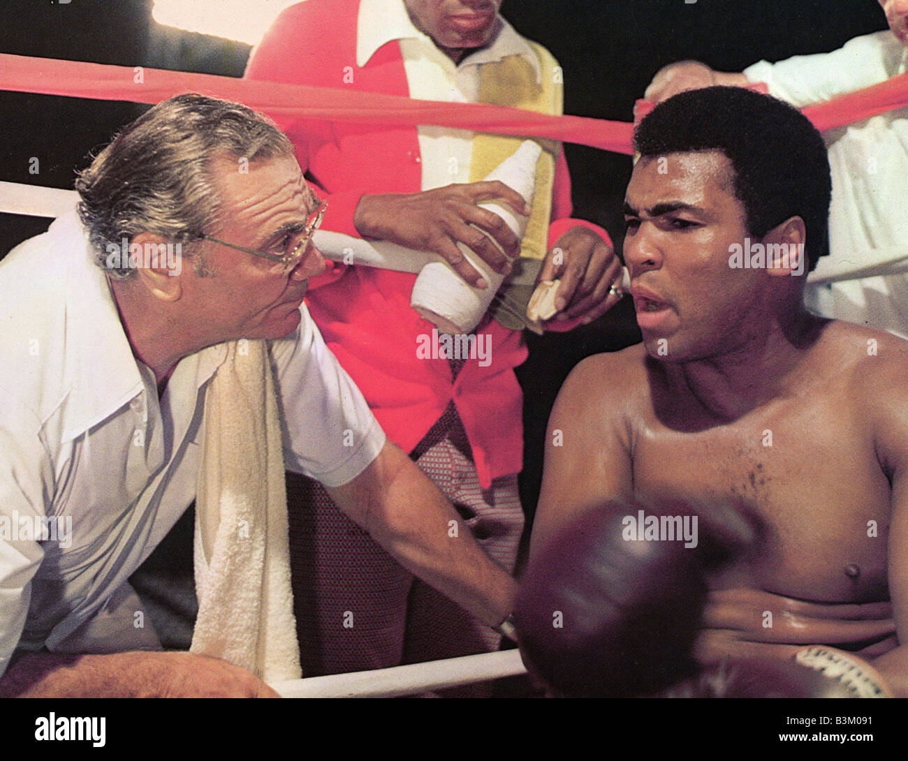 THE GREATEST 1977 Columbia/EMI film with Muhammad Ali Stock Photo