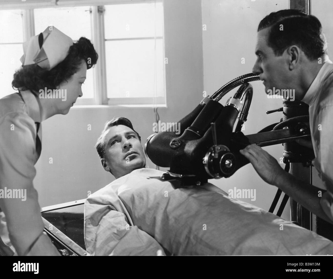 CASANOVA BROWN 1944 International film with from left: Lorna Dunn, Gary Cooper and Sam Ash Stock Photo