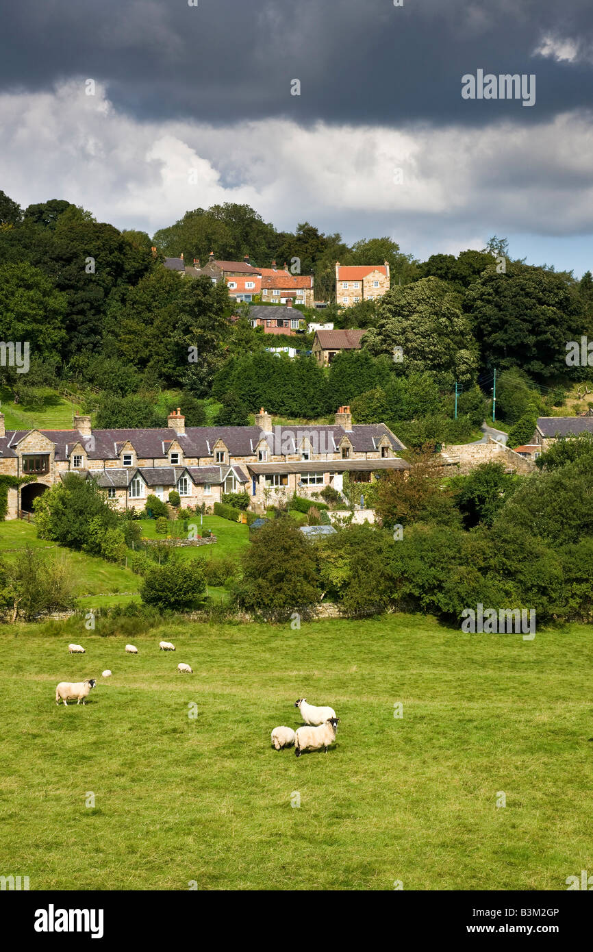 Glaisdale Village Esk Valley North Yorkshire Moors Stock Photo Alamy