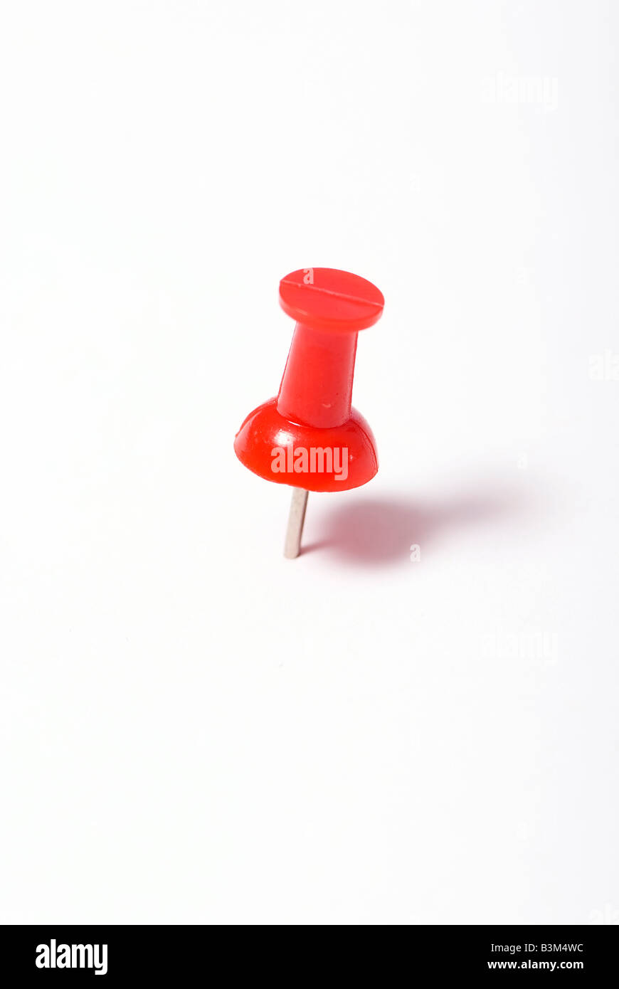 A push pin or tack marking something Stock Photo Alamy