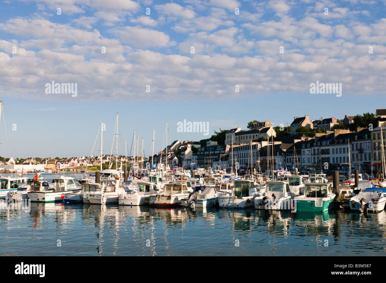 Audierne Brittany France Stock Photo - Alamy