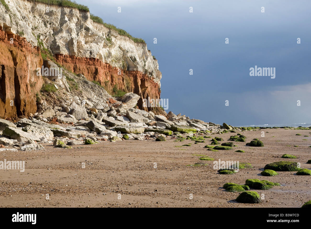 Hunstanton cliffs after stormy weather Stock Photo Alamy Hunstanton cliffs after stormy weather Stock Photo Alamy