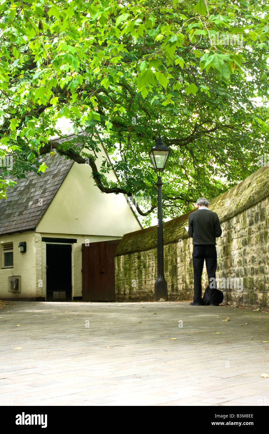 Lamb and flag passage, Oxford, England Stock Photo Alamy