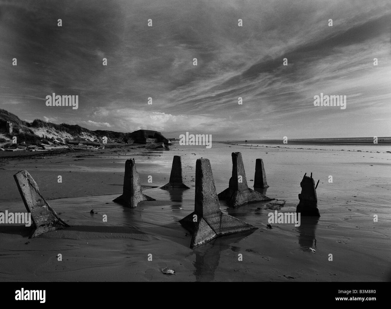 Concrete german world war Black and White Stock Photos & Images - Alamy