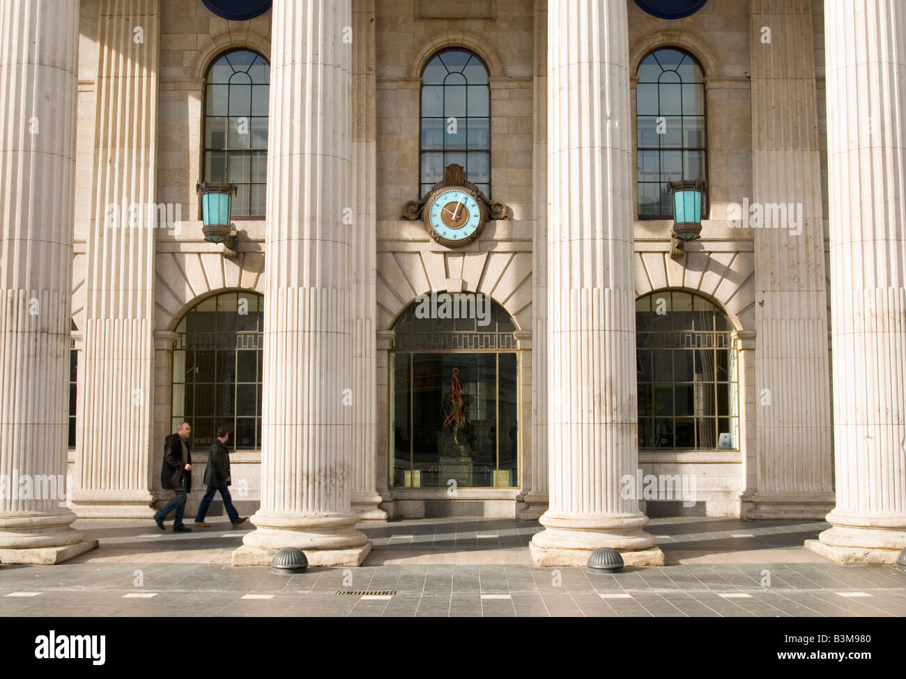 The Dublin General Post Office, O'Connell Street, Dublin, Ireland Stock