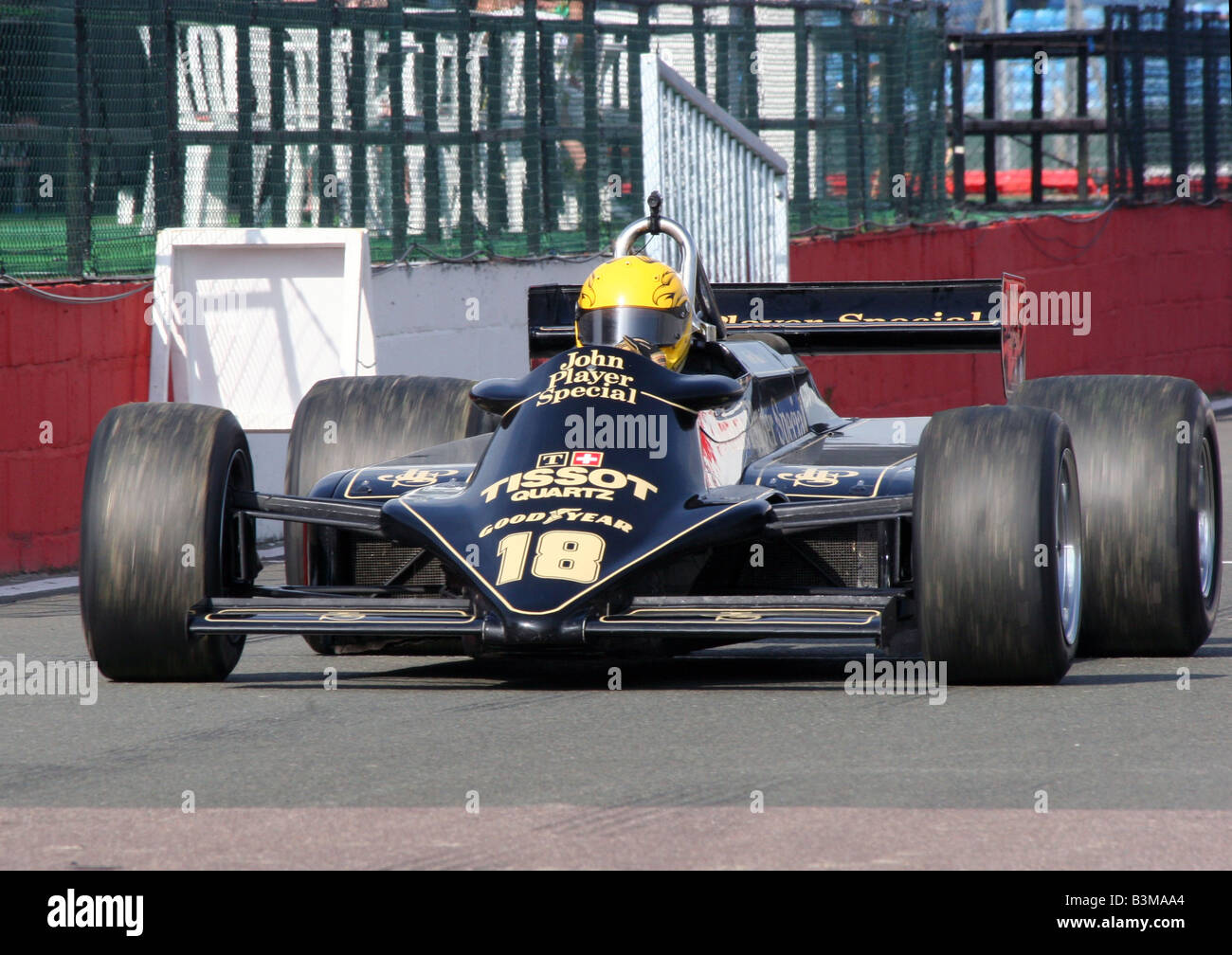 F1 Racing  Formula One David Coplowe Lotus 87-004 Stock Photo