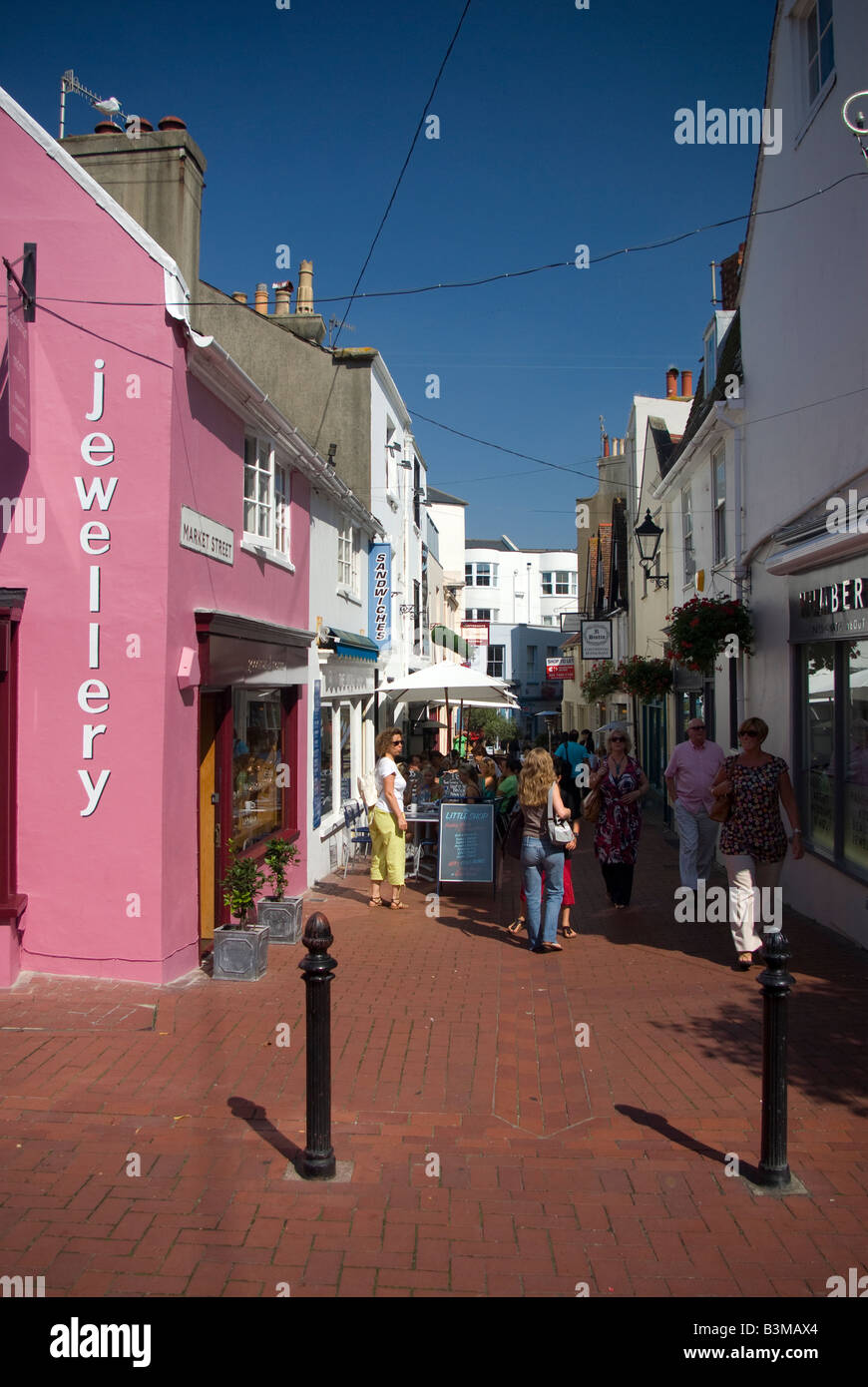 Market Street, Brighton, England Stock Photo Alamy