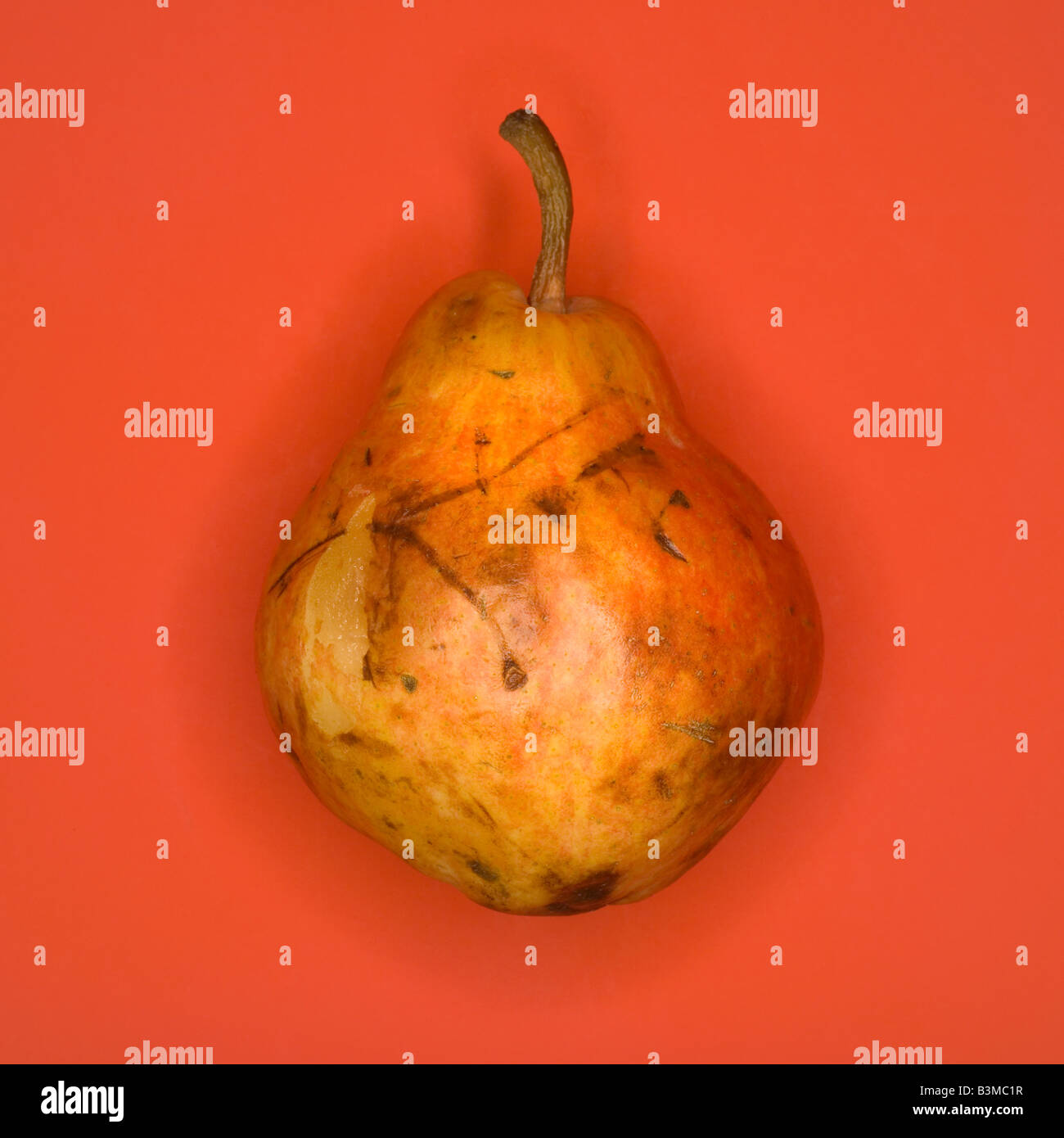Pear, elevated view Stock Photo