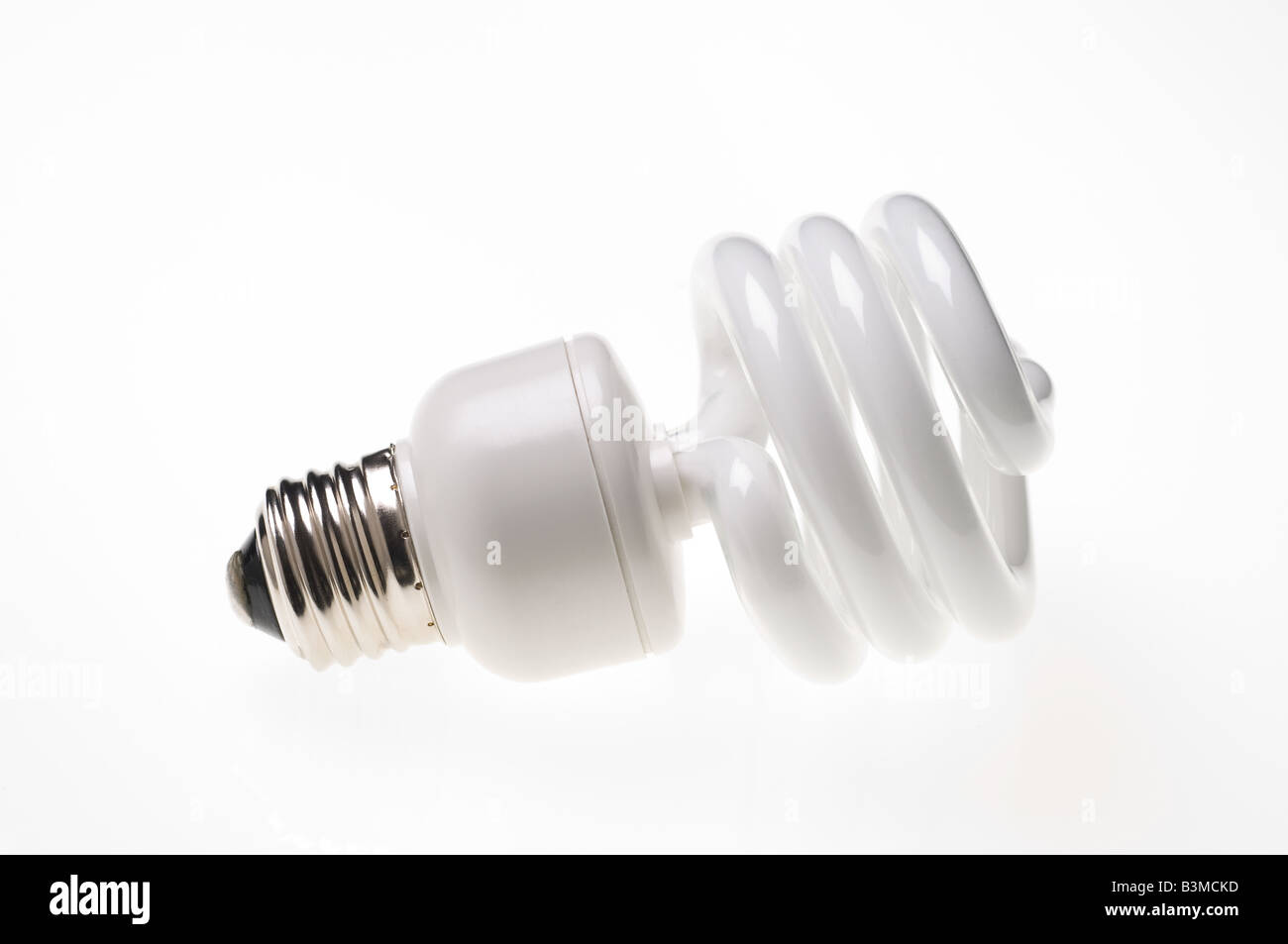 a compact fluorescent light bulb Stock Photo Alamy