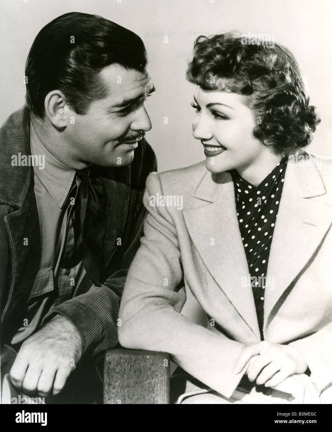 BOOM TOWN 1940 MGM film with Clark Gable and Claudette Colbert Stock Photo