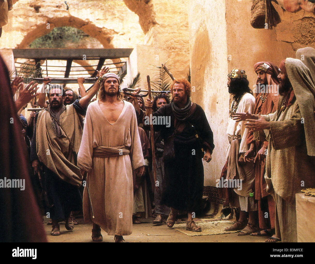 THE LAST TEMPTATION OF CHRIST  1988 Universal film with Willem Dafoe as Jesus Stock Photo