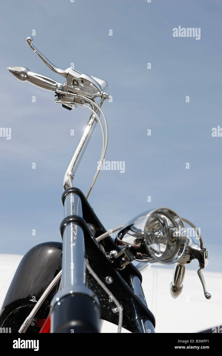 custom motorcycle chopper Stock Photo - Alamy