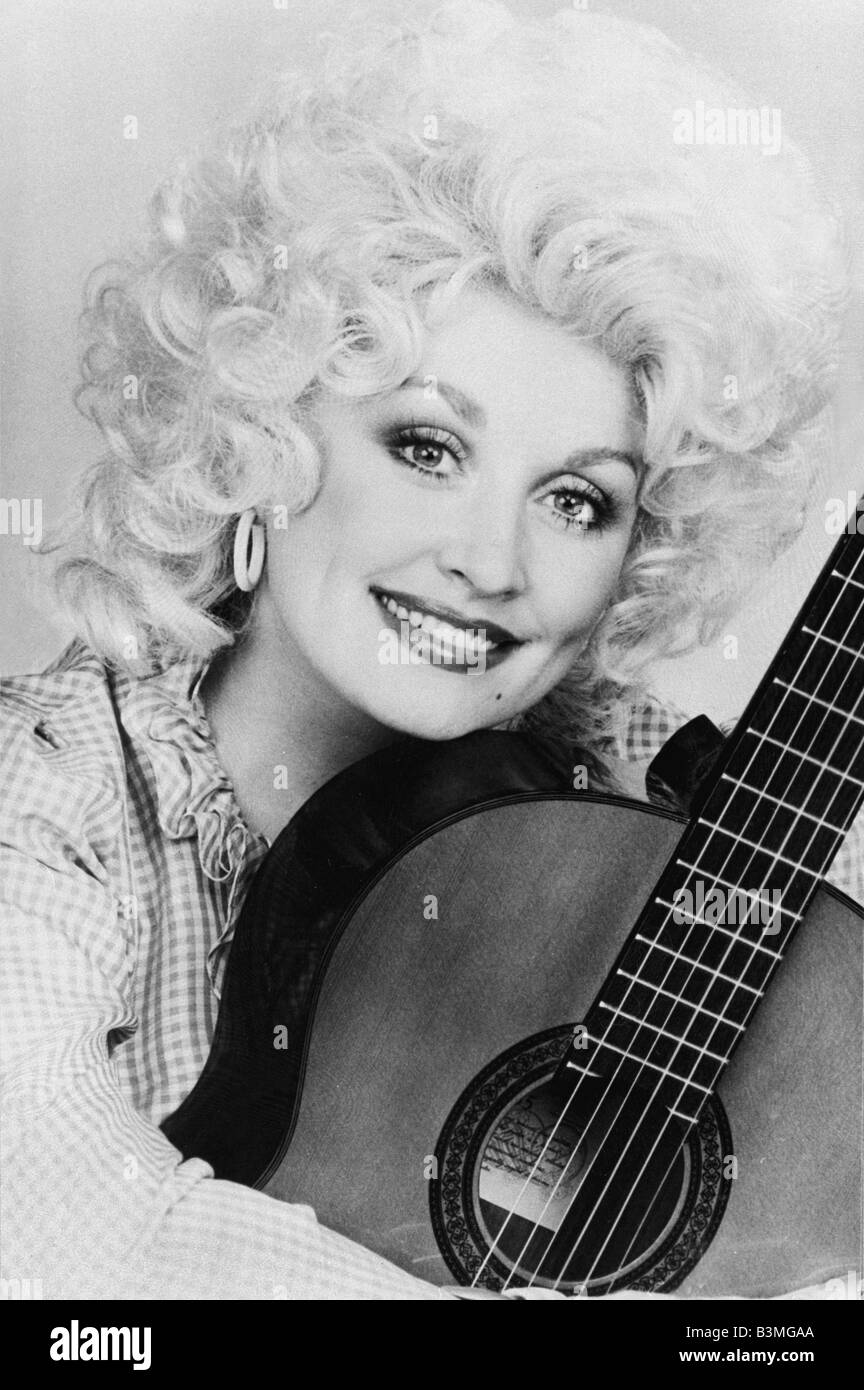 DOLLY PARTON  US Country & Western musician and actress Stock Photo