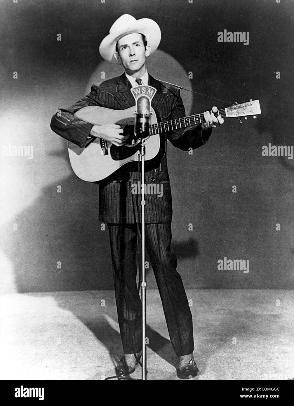 HANK WILLIAMS  US Country & Western  musician Stock Photo