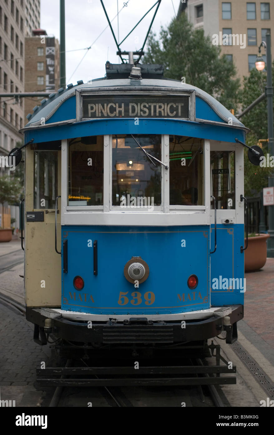 A trolley car, Memphis Tennessee Stock Photo Alamy