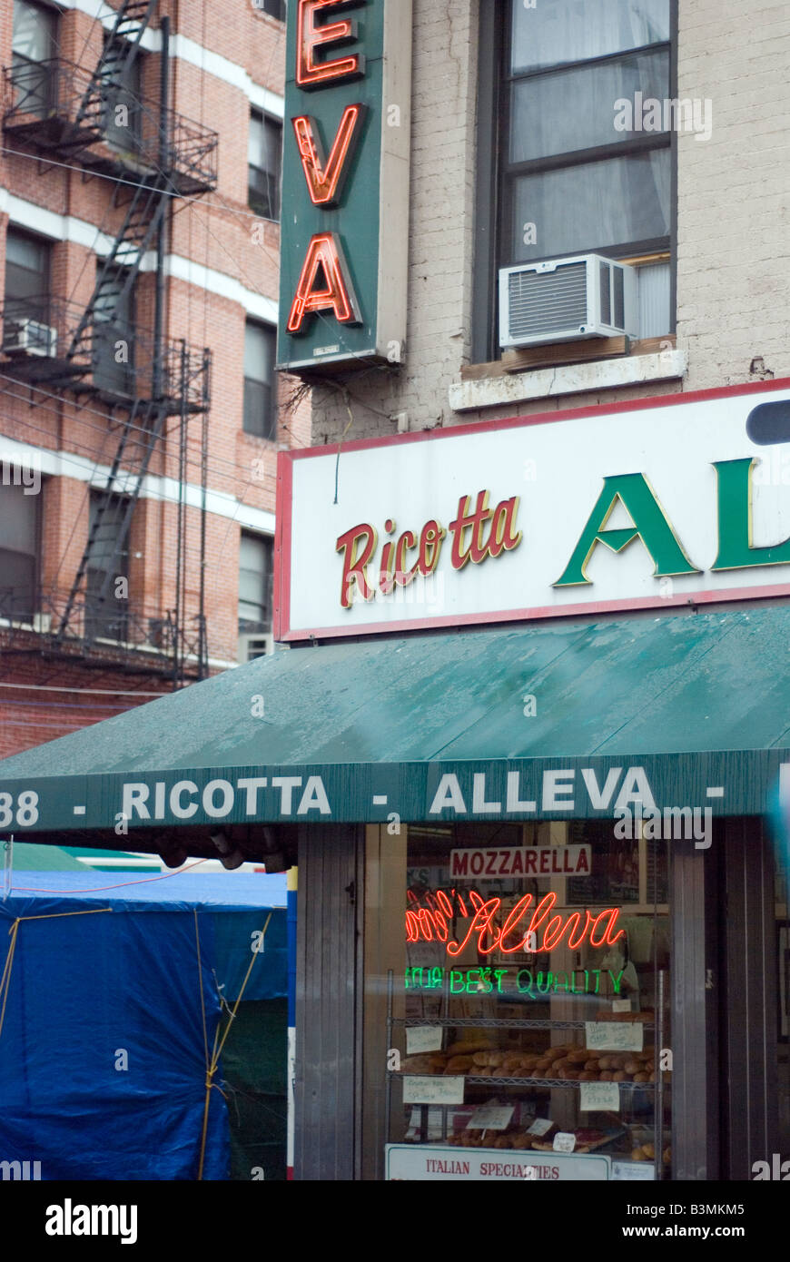 Italian deli, New York Stock Photo