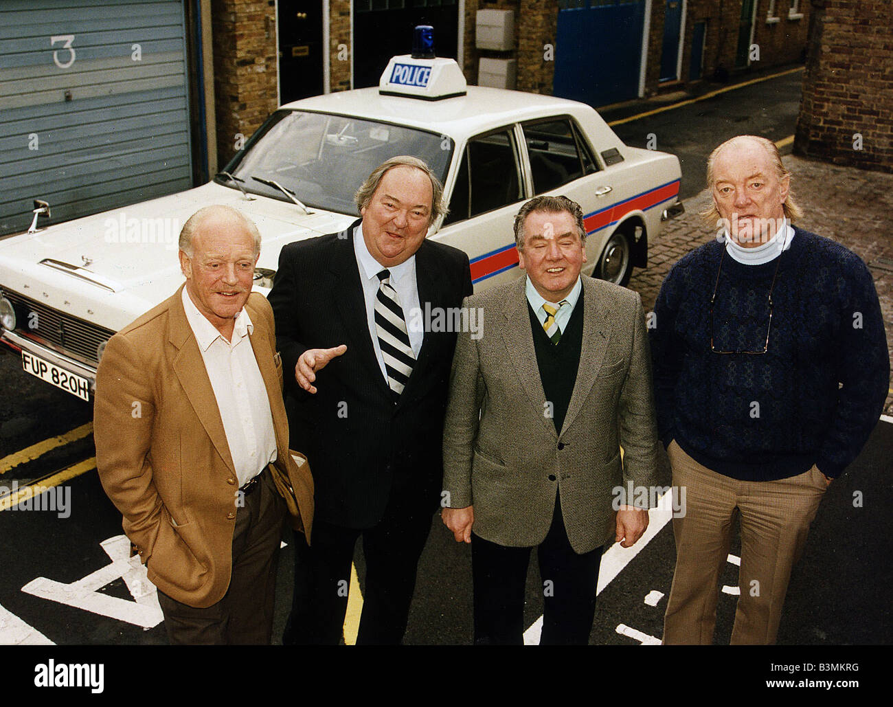 Z Cars Cast Reunion with Frank Windsor Stratford John and Joe Brady