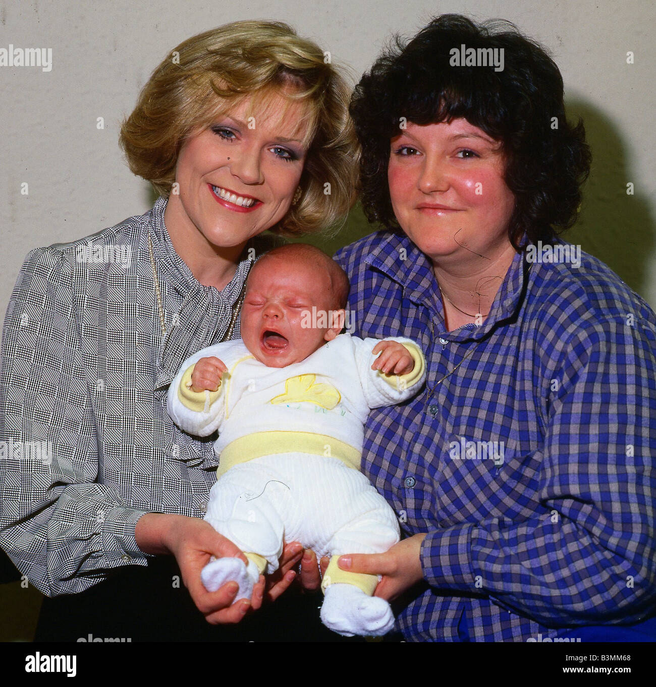 Scene from TV programme Take The High Road March 1987 Stock Photo Alamy