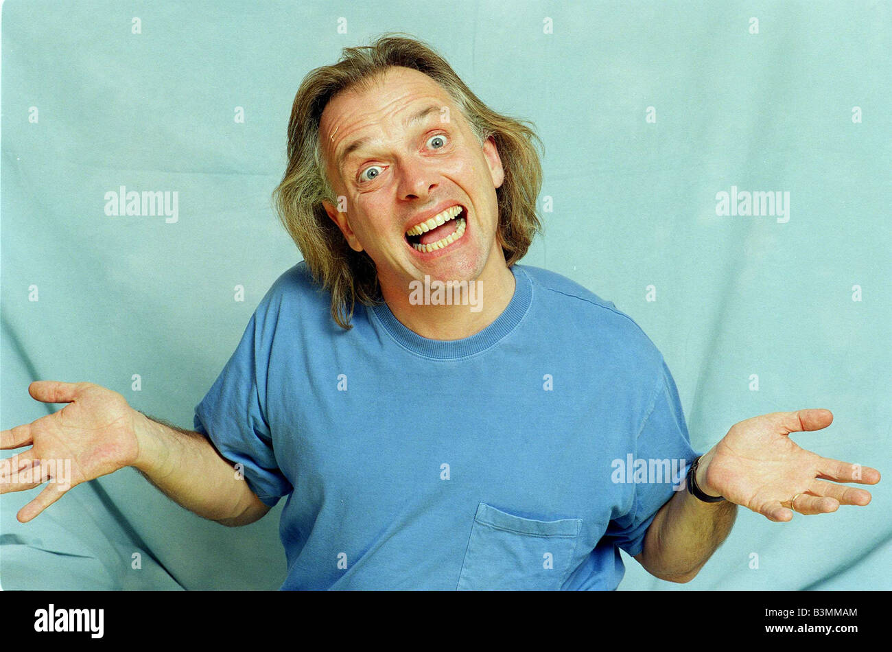 Rik Mayall Comedian October 1999 mirrorpix Stock Photo