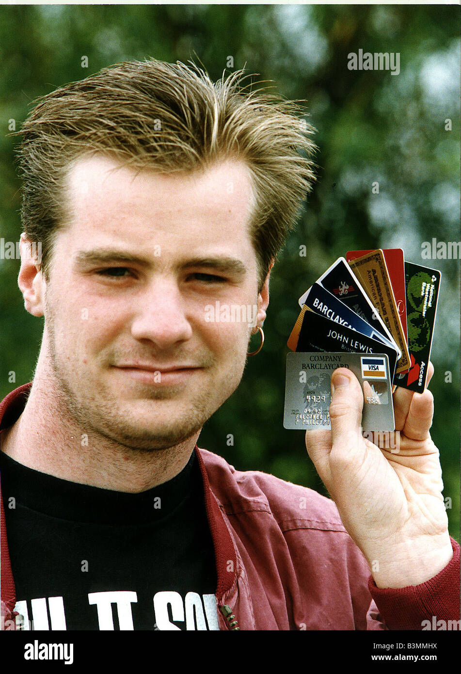 Mark Franklin TOP OF THE POPS TV presenter Dbase Stock Photo Alamy