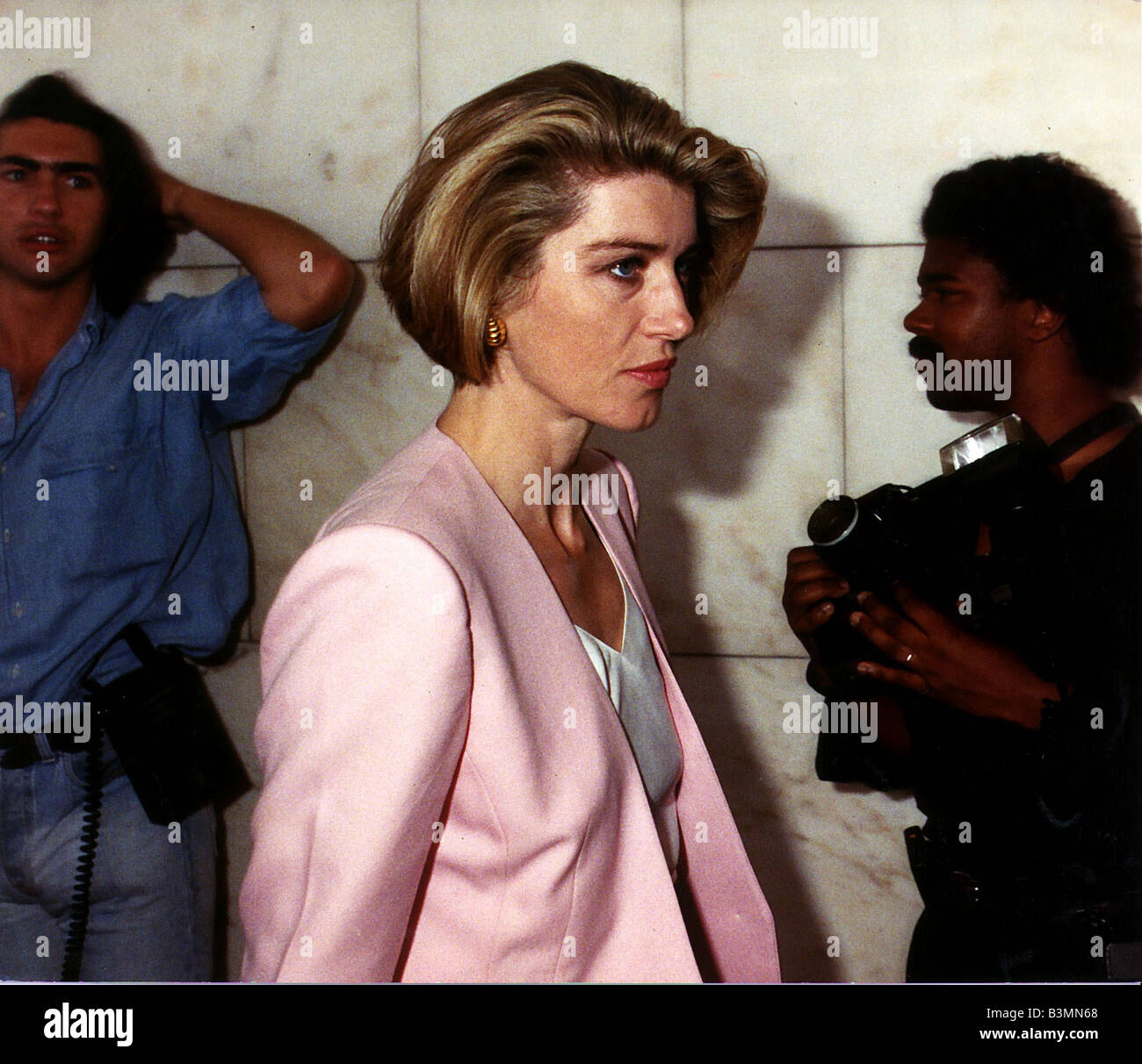 Selina Scott TV Presenter Stock Photo
