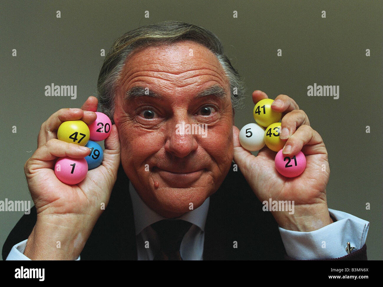 Lottery draw presenter High Resolution Stock Photography and Images - Alamy