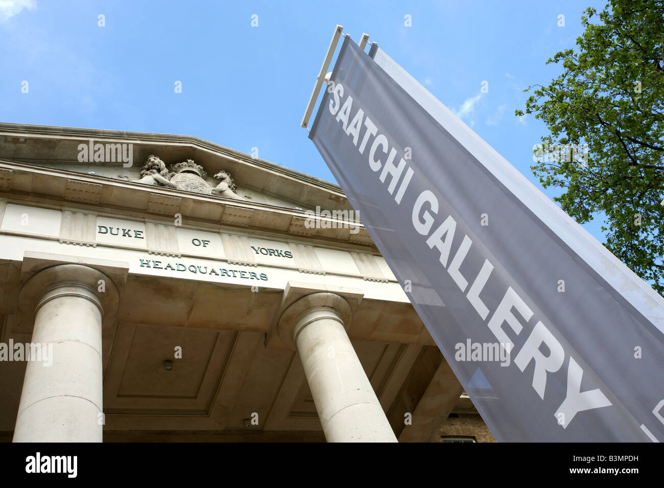 Exterior of new Saatchi Art Gallery Stock Photo