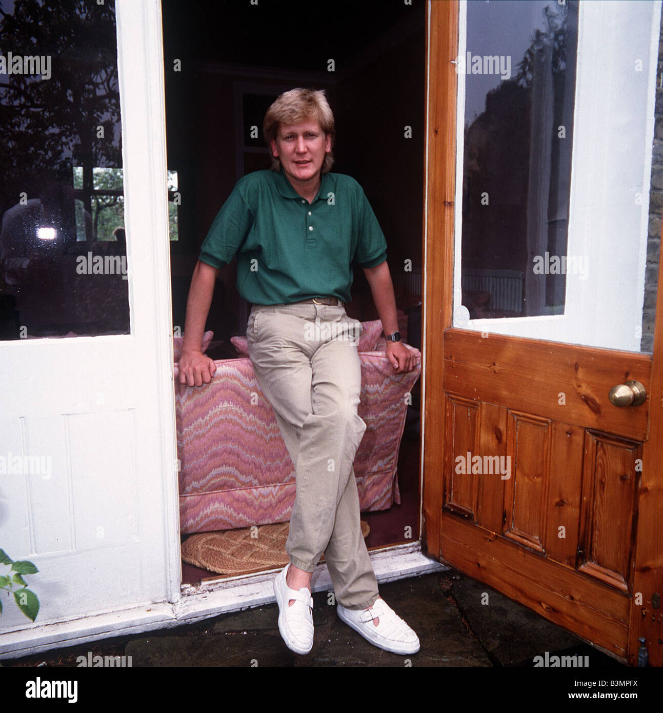 Mike Smith the disc jockey and TV presenter Stock Photo Alamy