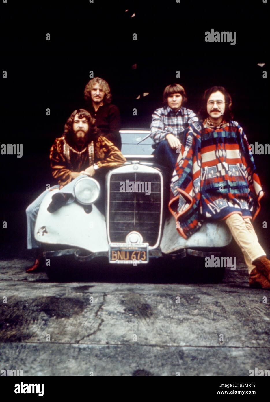 CREEDENCE CLEARWATER REVIVAL  US pop group about 1971 Stock Photo