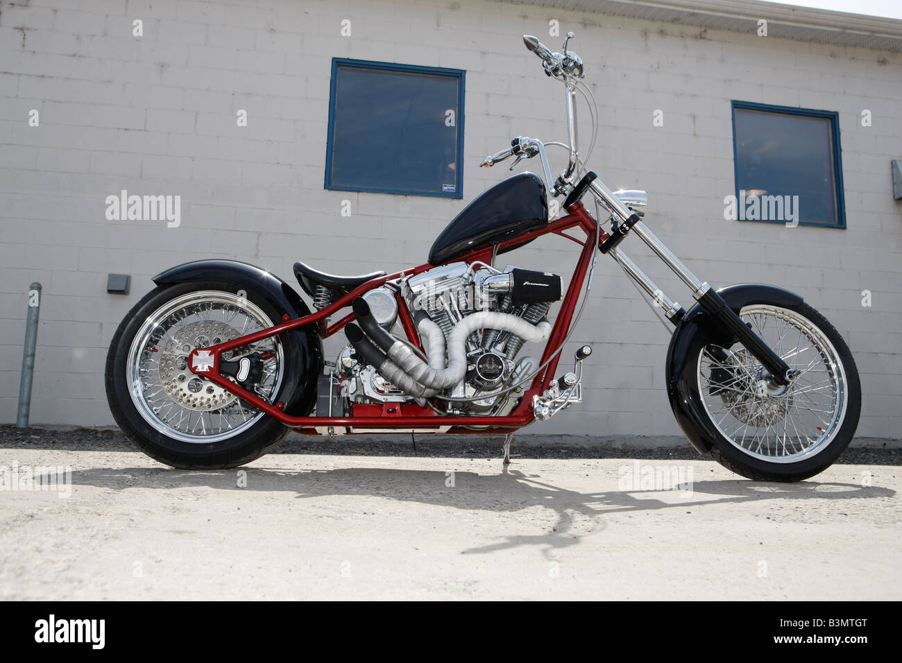 Custom motorcycle chopper hi-res stock photography and images - Alamy