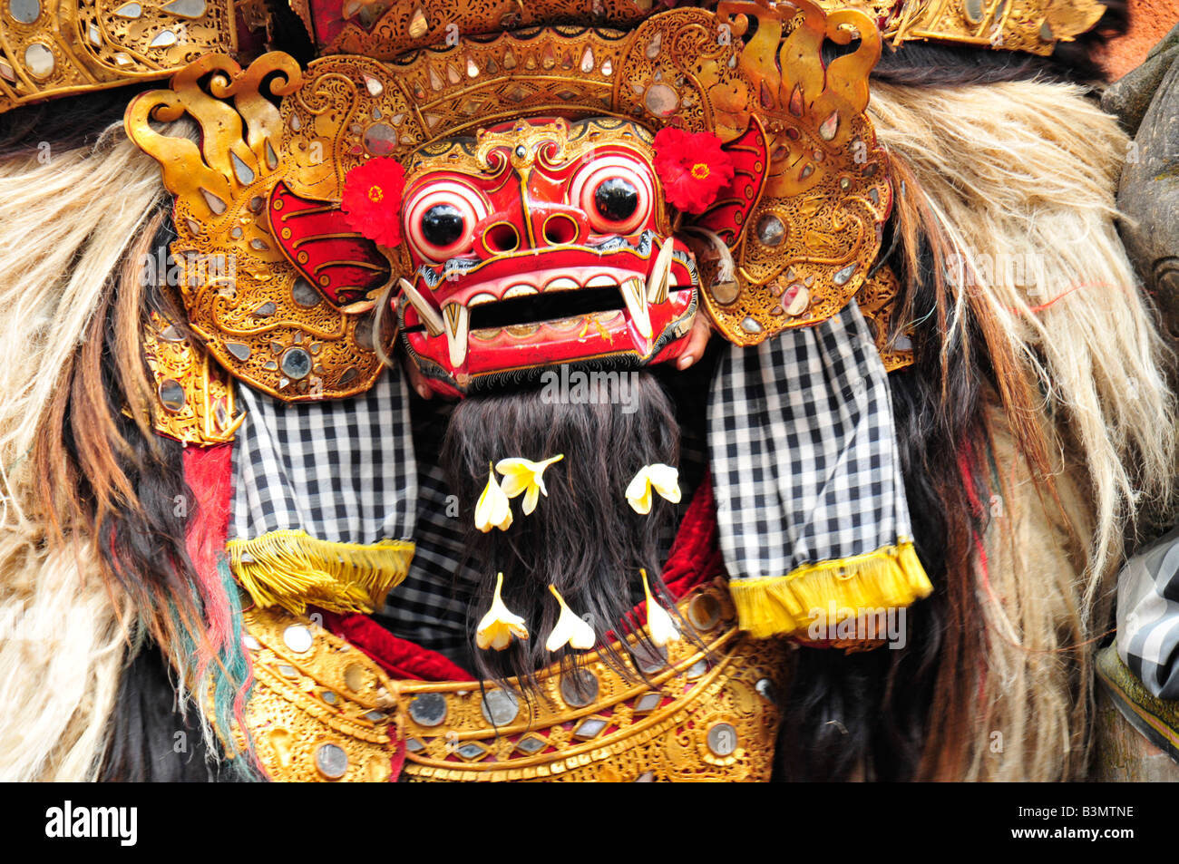 barong dance , batubulan , island of bali , indonesia Stock Photo