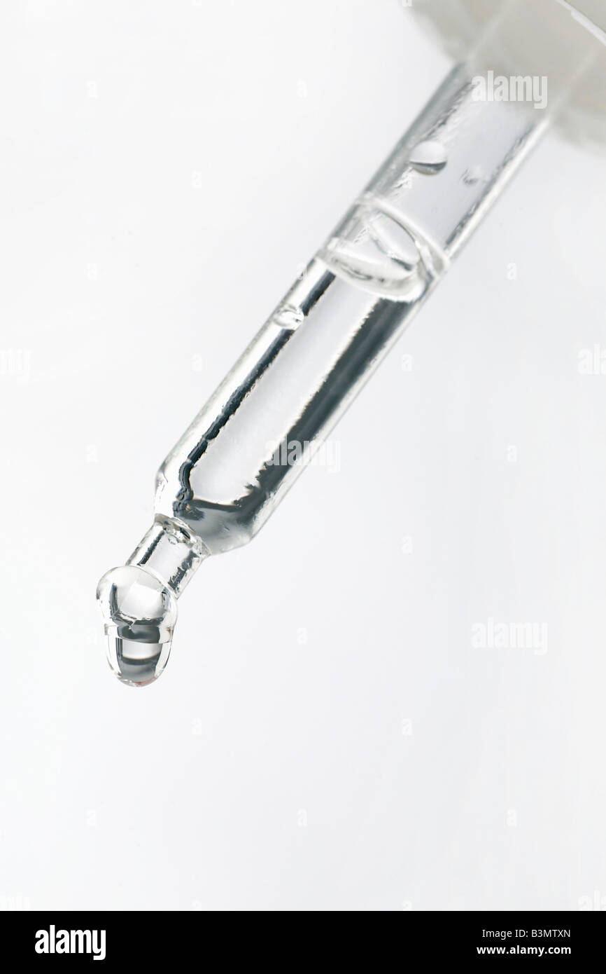 Close-up of a pipette Stock Photo