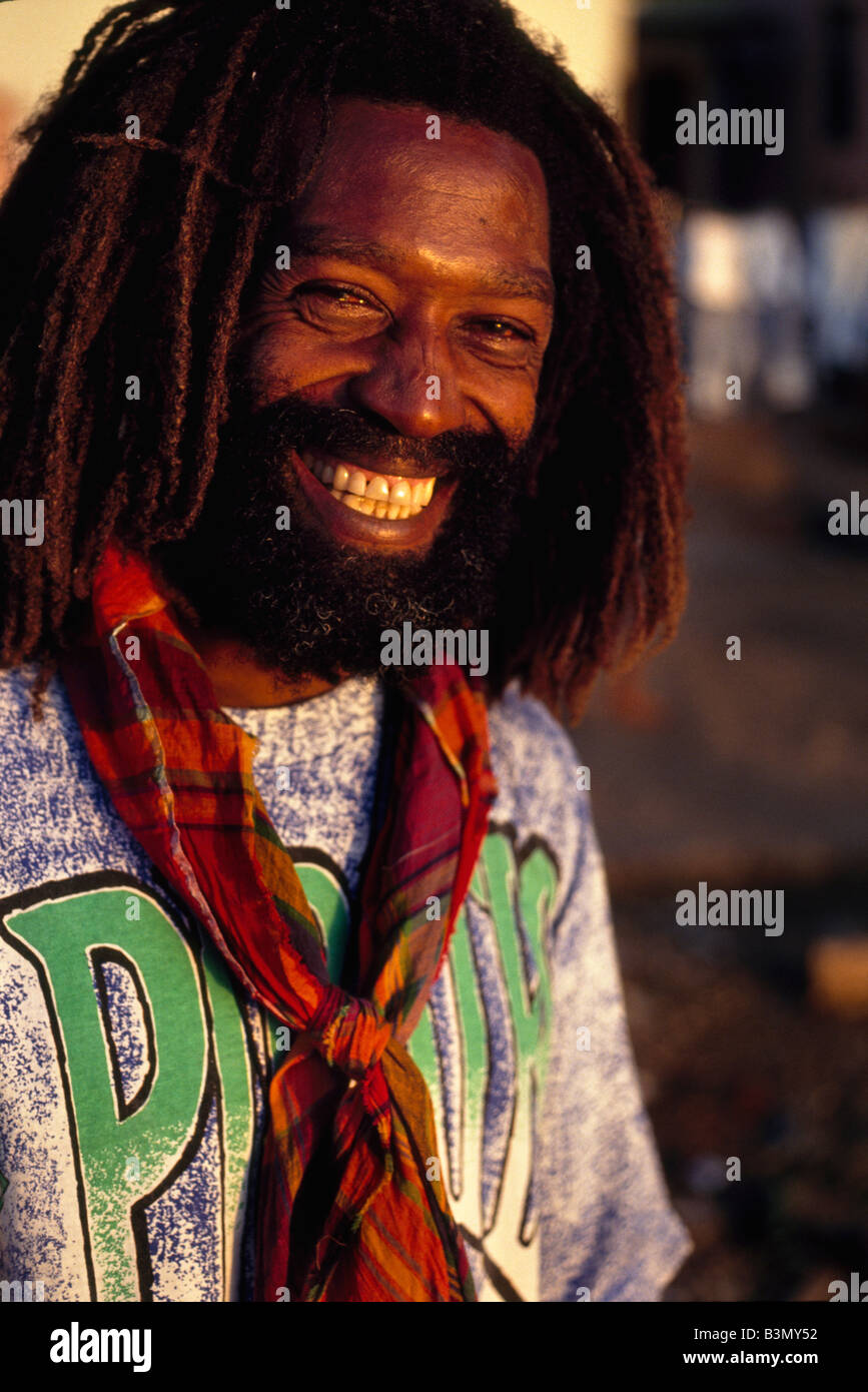 Rasta st lucia west indies hi-res stock photography and images - Alamy