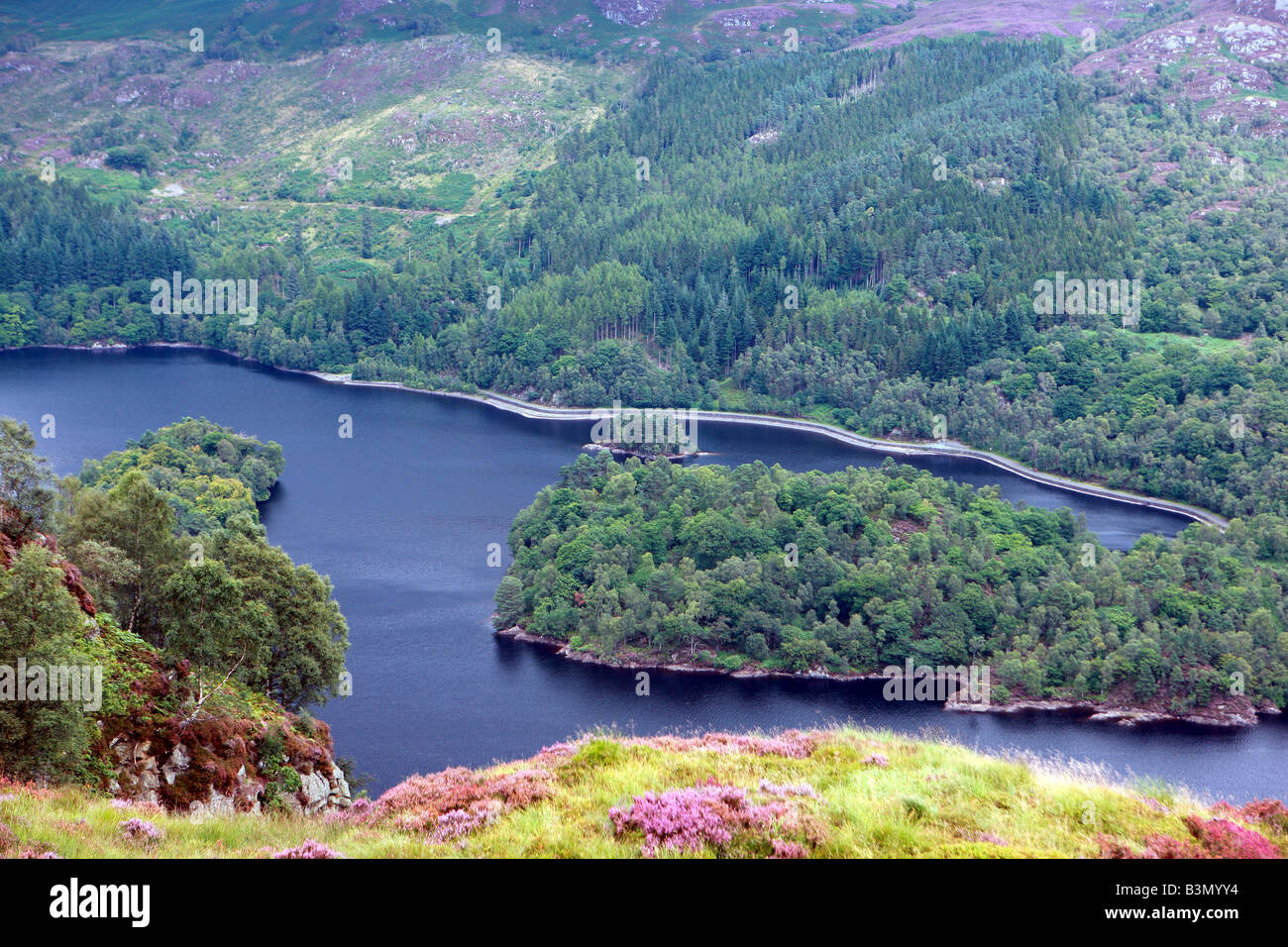 Loch Katrine Stock Photo