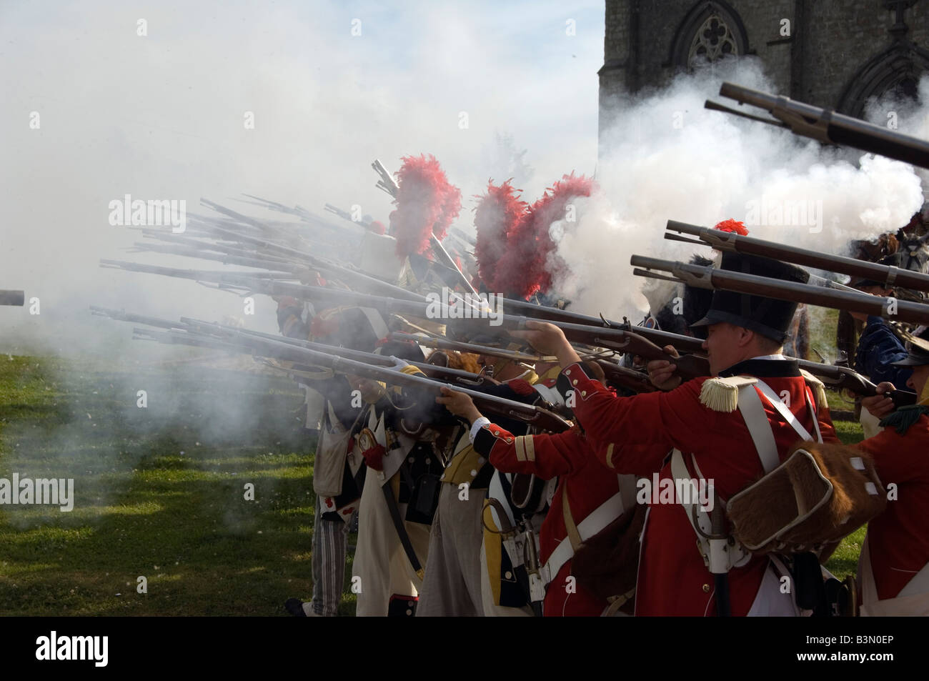 Battle of Waterloo Stock Photo