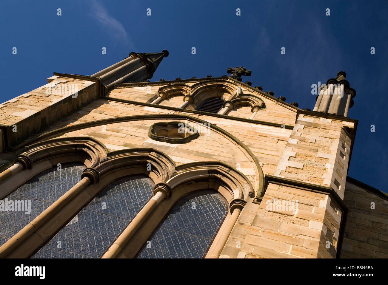 St Mary's Church in Sunderland, England. The Roman Catholic church is based in the centre of the city. Stock Photo