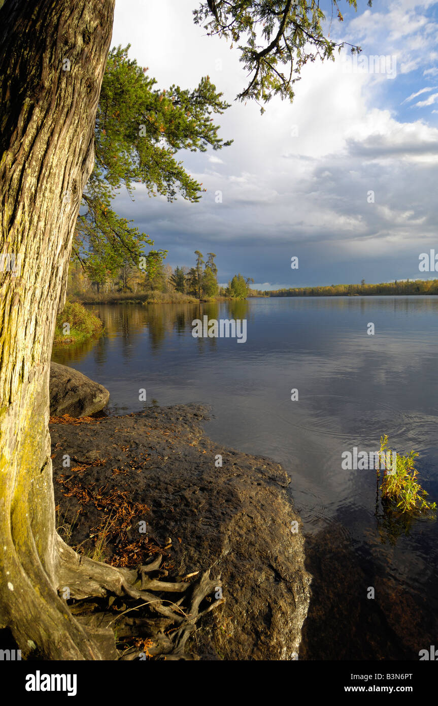 Malberg Lake, Boundary Waters Canoe Area Wilderness, Superior National Forest, Minnesota, USA Stock Photo