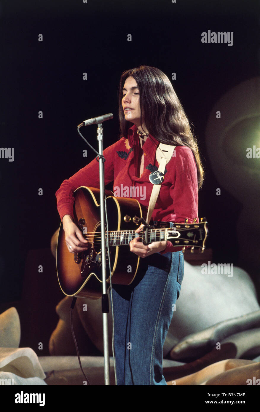 EMMYLOU HARRIS  US Country & Western singer about 1975 Stock Photo
